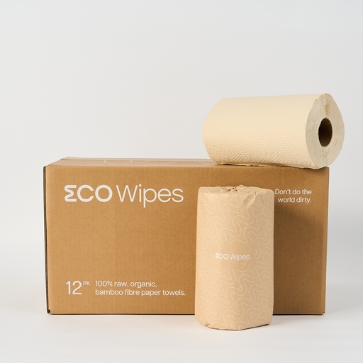 UNBLEACHED paper towel (12 box)